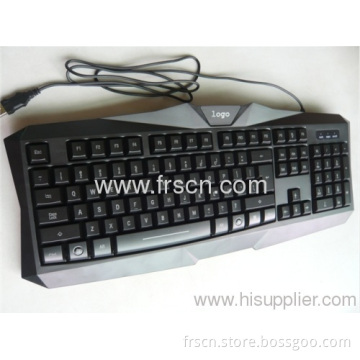 Large Size Blue Light Led Gaming Keyboard Usb Cable 
